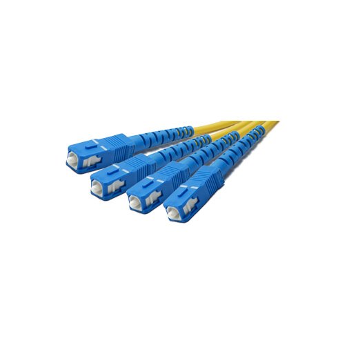 Single-mode Fiber-Optic Fantails